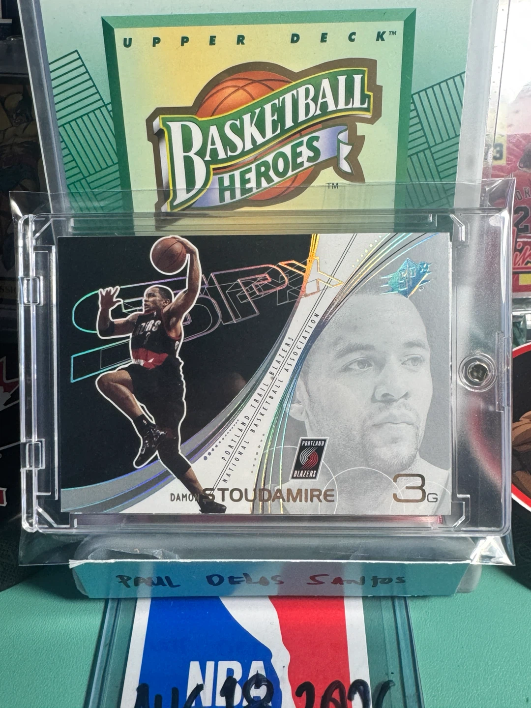 Upper Deck Damon Stoudamire Basketball Card - photo 2