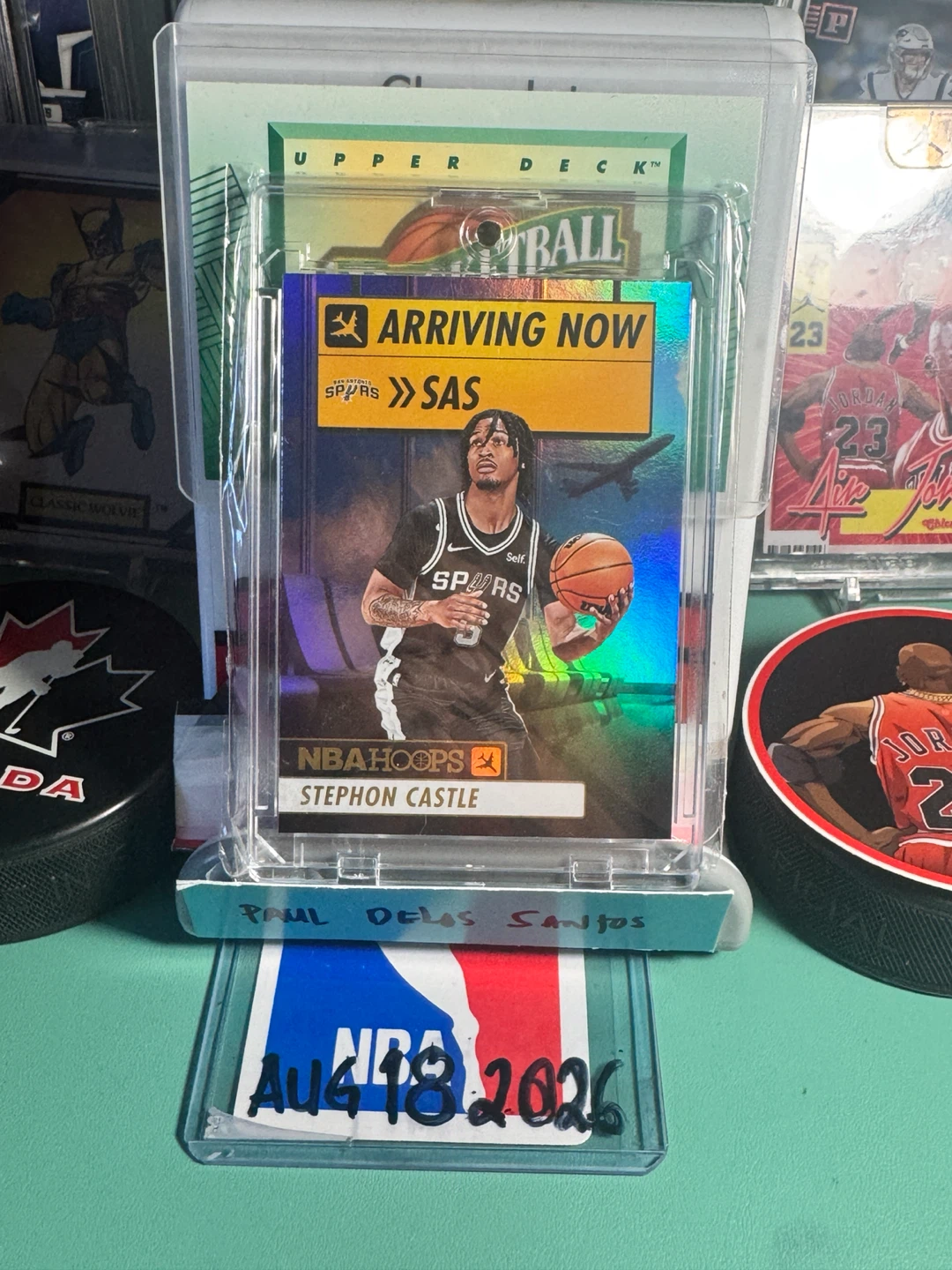 2024-25 NBA Hoops Stephon Castle Card - photo 2