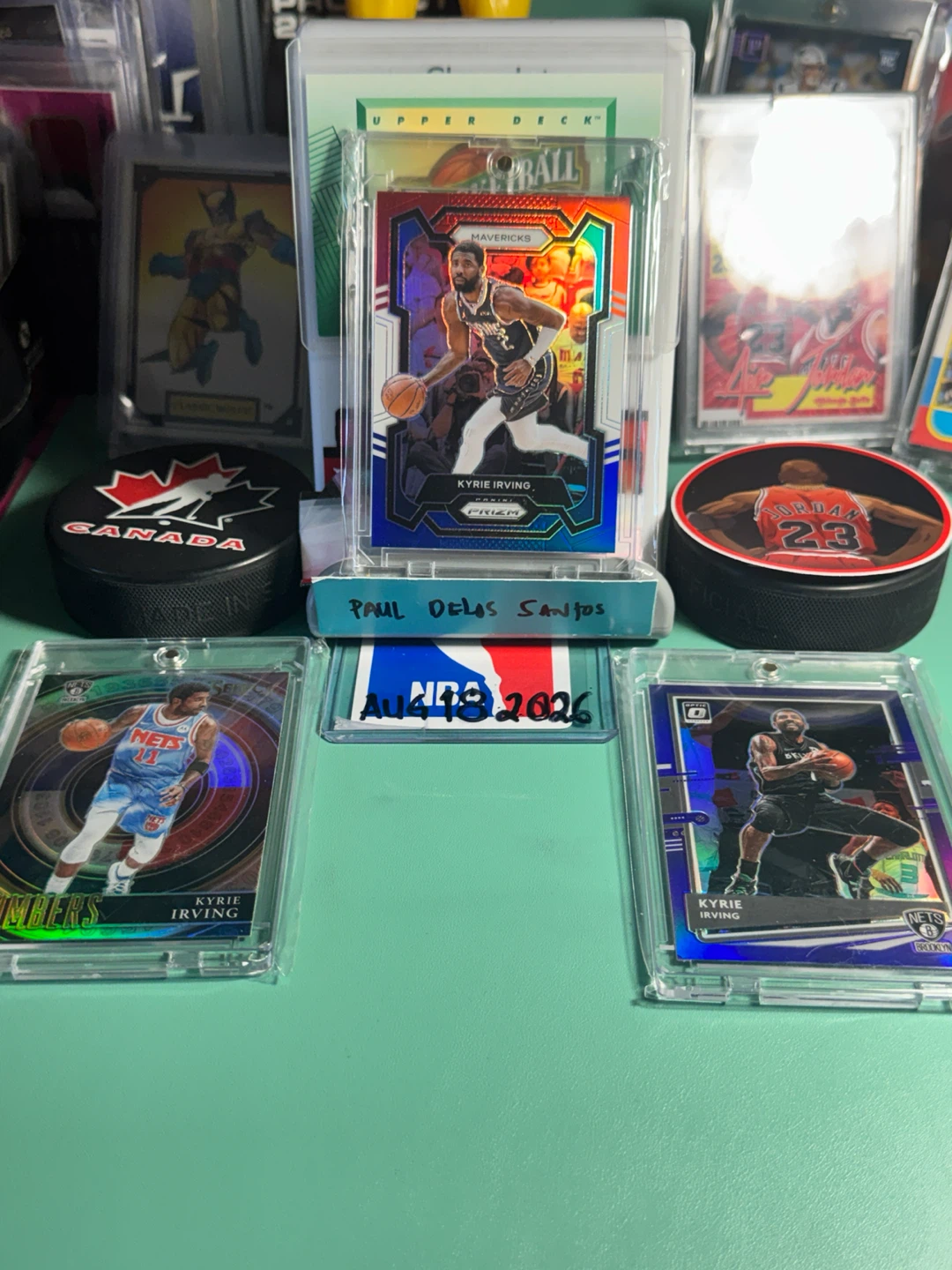 Kyrie Irving Basketball Cards (Donruss Optic, Prizm, Spectra)
