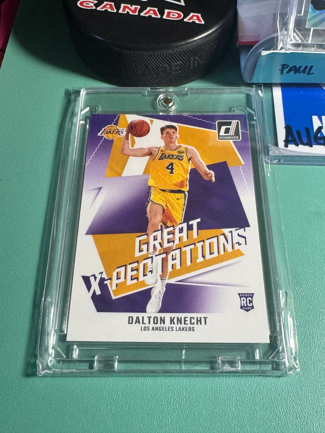 Collection of 3 NBA Trading Cards Rookies - photo 3