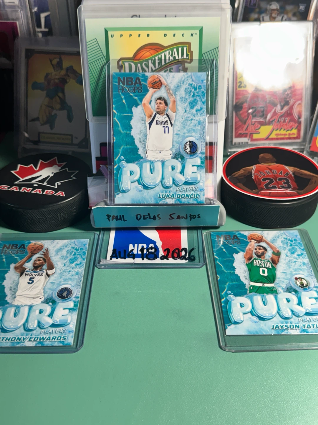 NBA Hoops Pure Players Trading Cards