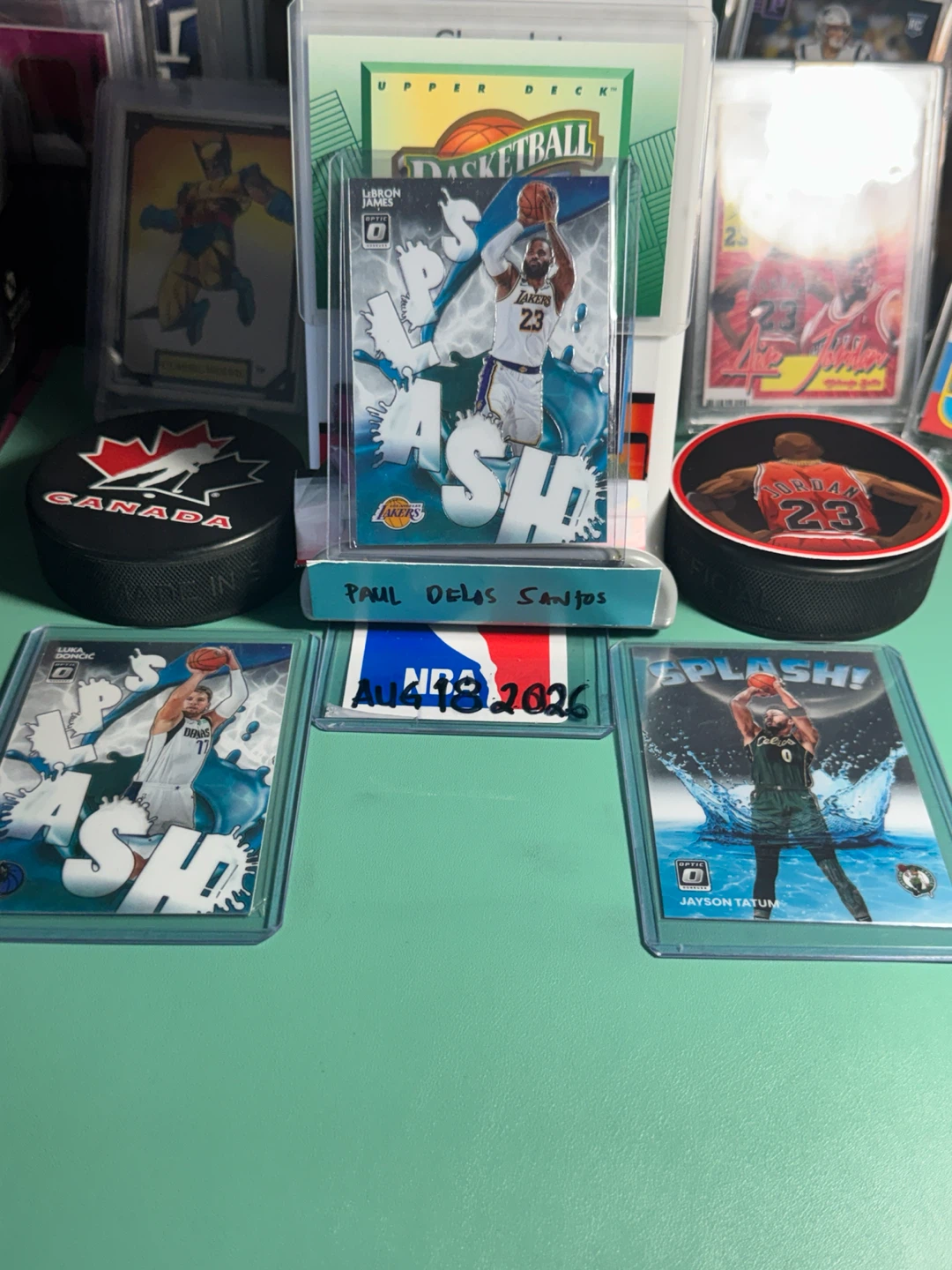 LeBron James, Luka Doncic, Jayson Tatum Basketball Cards