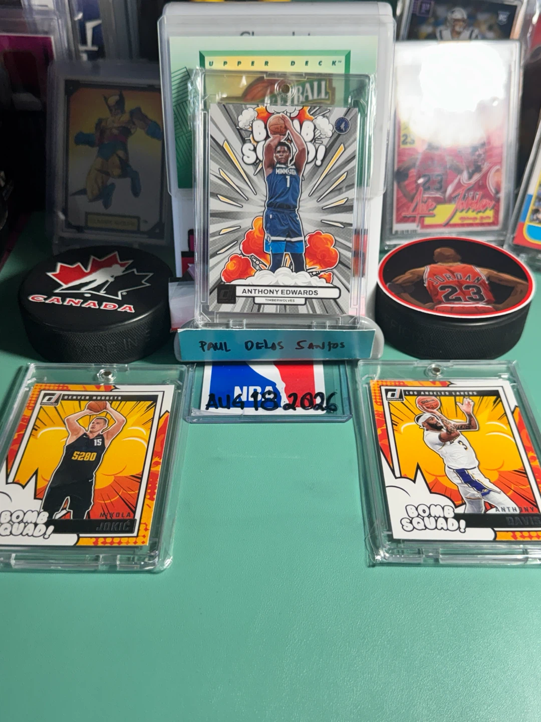 Donruss Anthony Davis Bomb Squad Card
