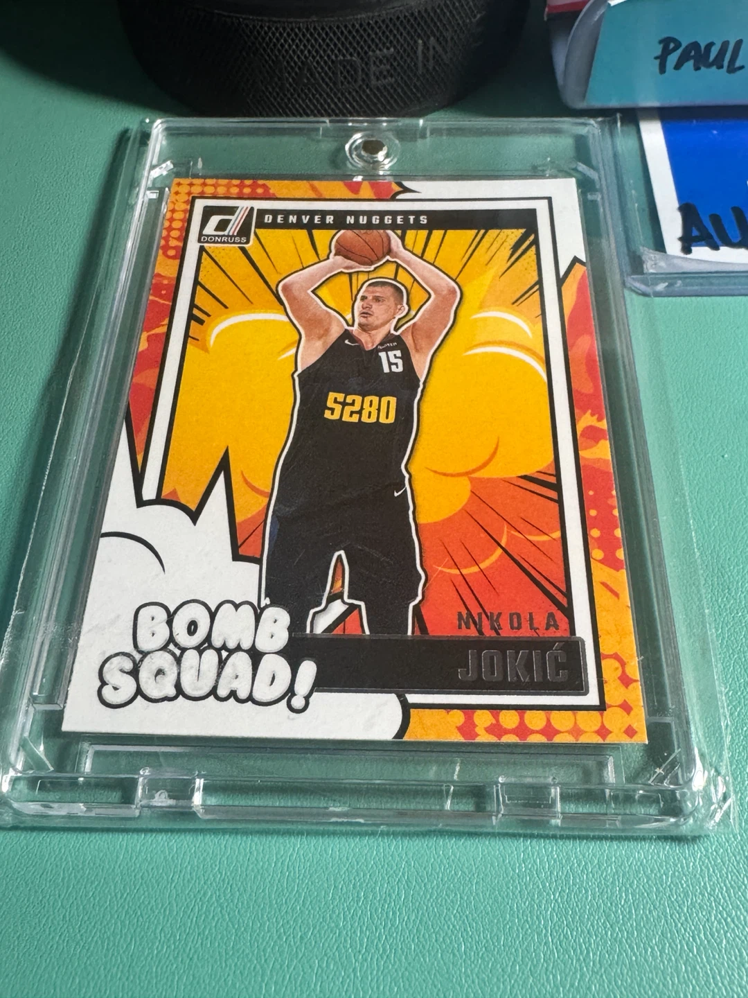 Donruss Anthony Davis Bomb Squad Card - photo 3