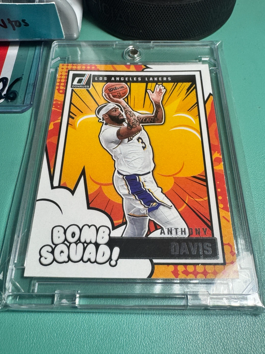 Donruss Anthony Davis Bomb Squad Card - photo 4