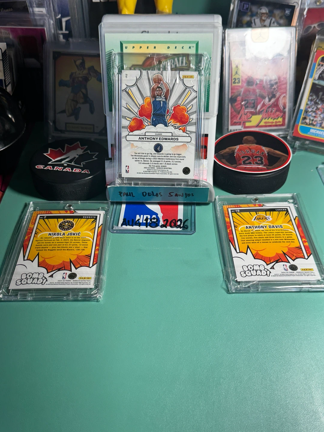 Donruss Anthony Davis Bomb Squad Card - photo 5