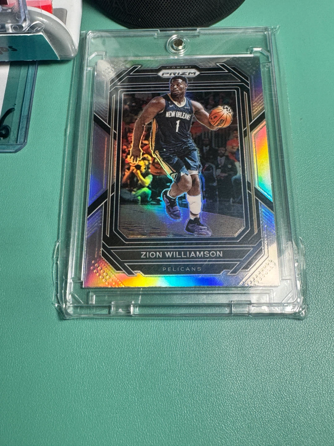 Panini Prizm Zion Williamson Basketball Card - photo 4