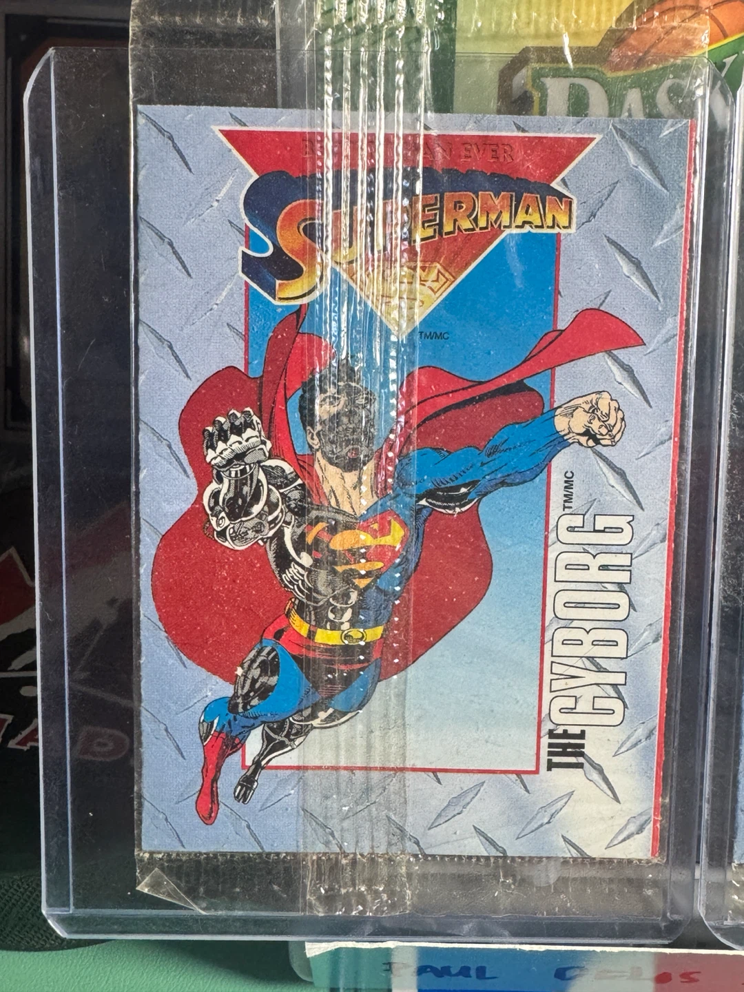 Superman The Cyborg & Lois Lane Trading Cards - photo 2