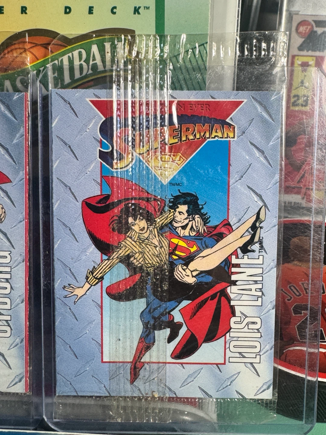 Superman The Cyborg & Lois Lane Trading Cards - photo 3