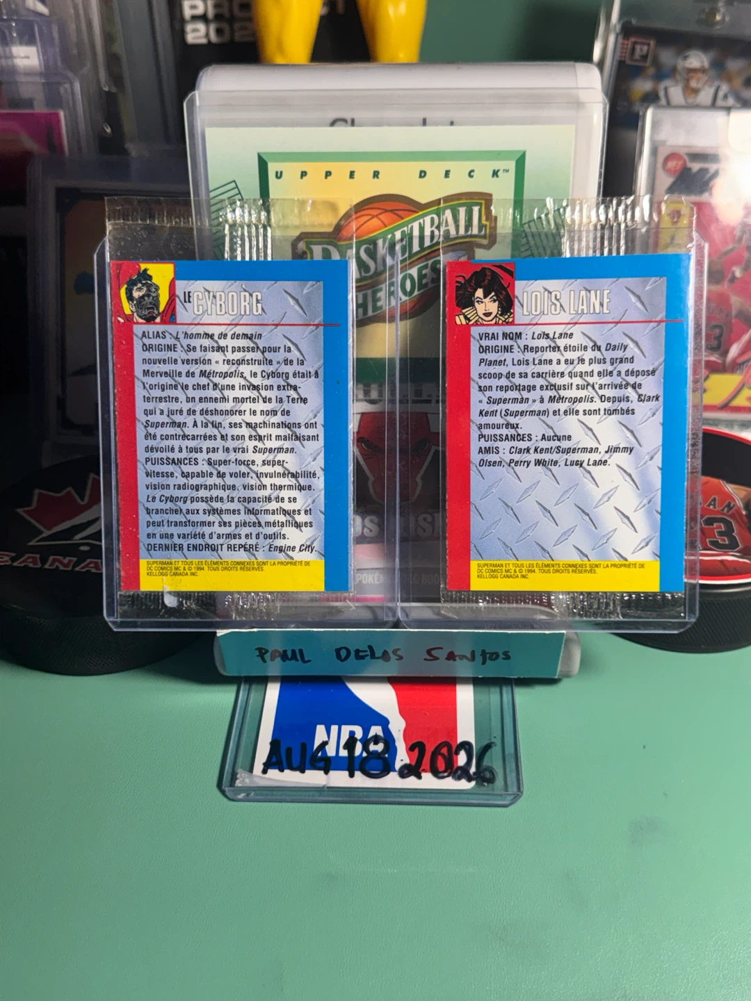 Superman The Cyborg & Lois Lane Trading Cards - photo 4