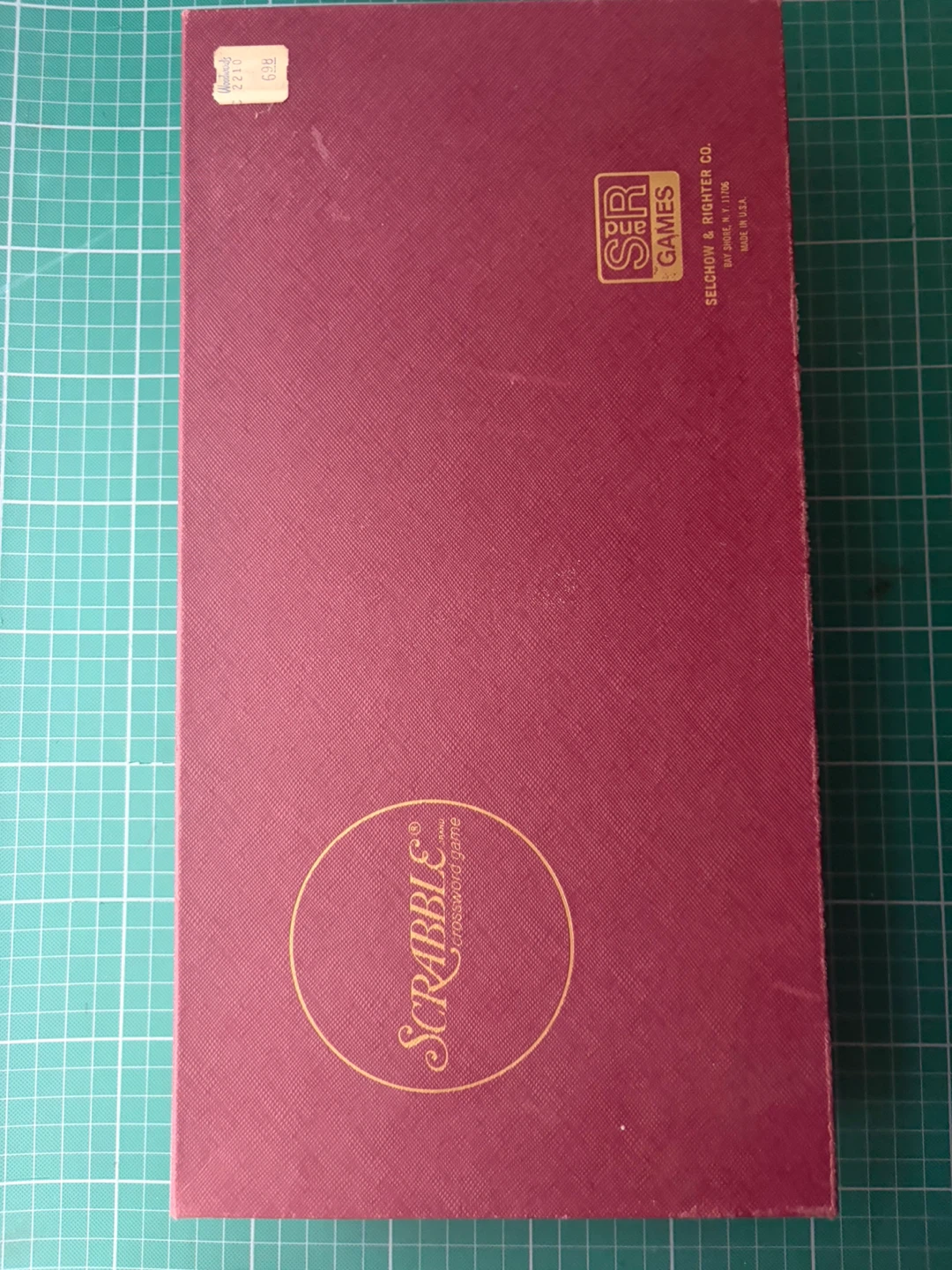 1976 Scrabble Crossword Game by Selchow & Righter