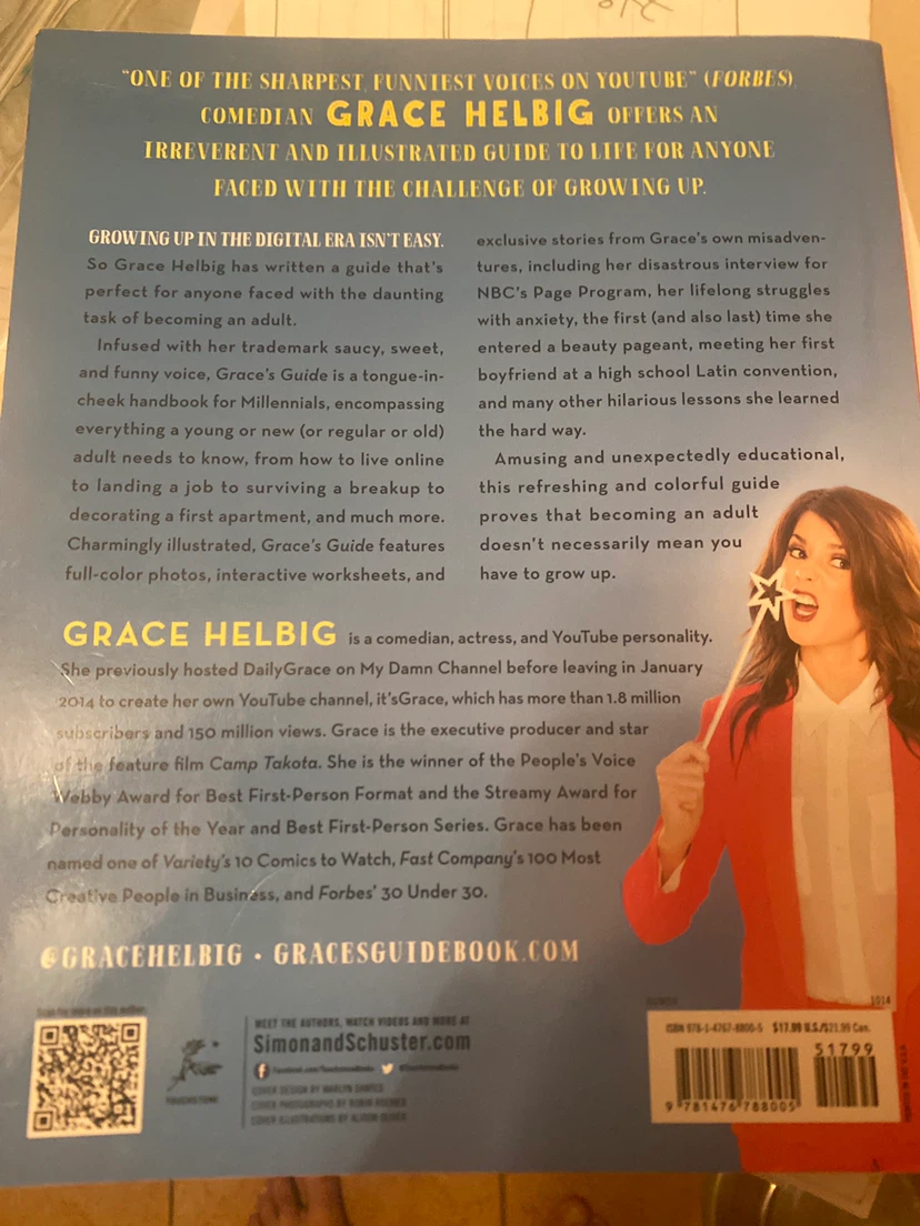 The Art of Pretending to be a Grown Up by Grace Helbig Book - photo 2