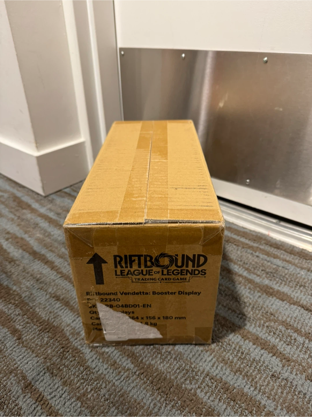 Riftbound vendetta booster box case