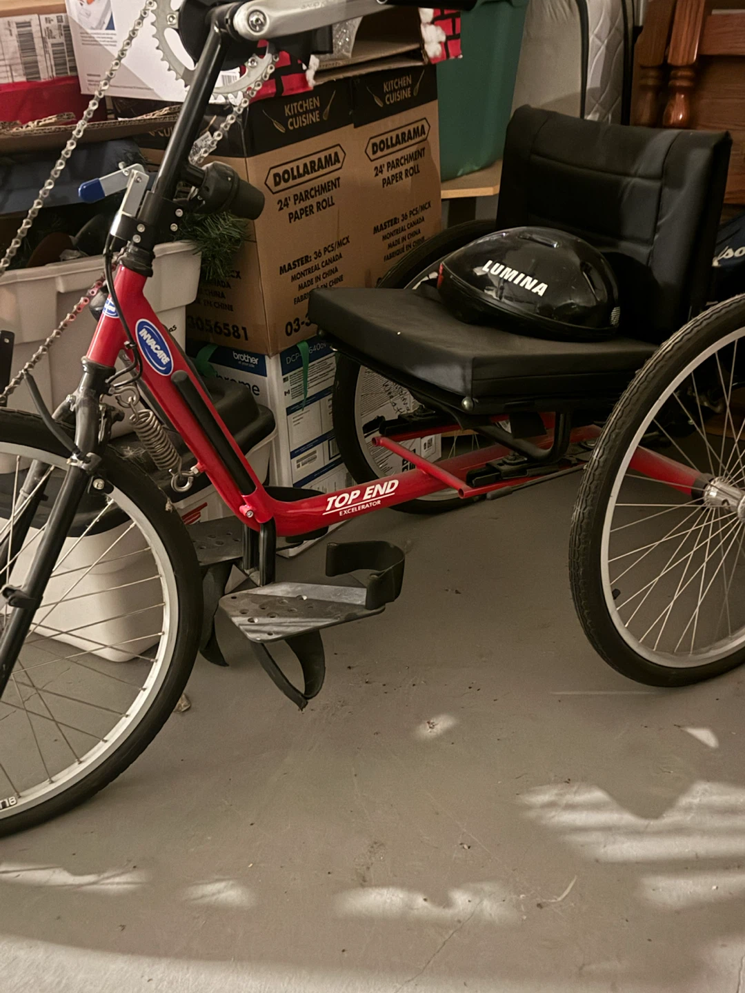 Top end hand cycle excelerator
