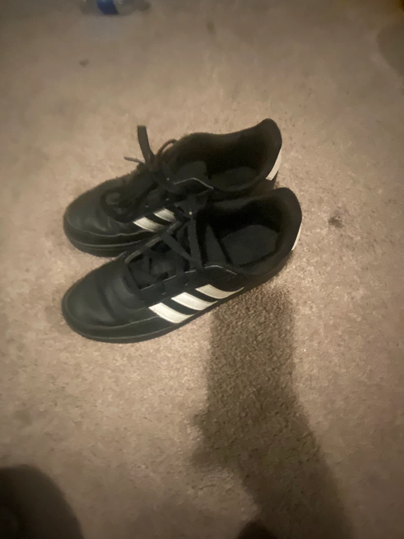 Adidas black sneakers