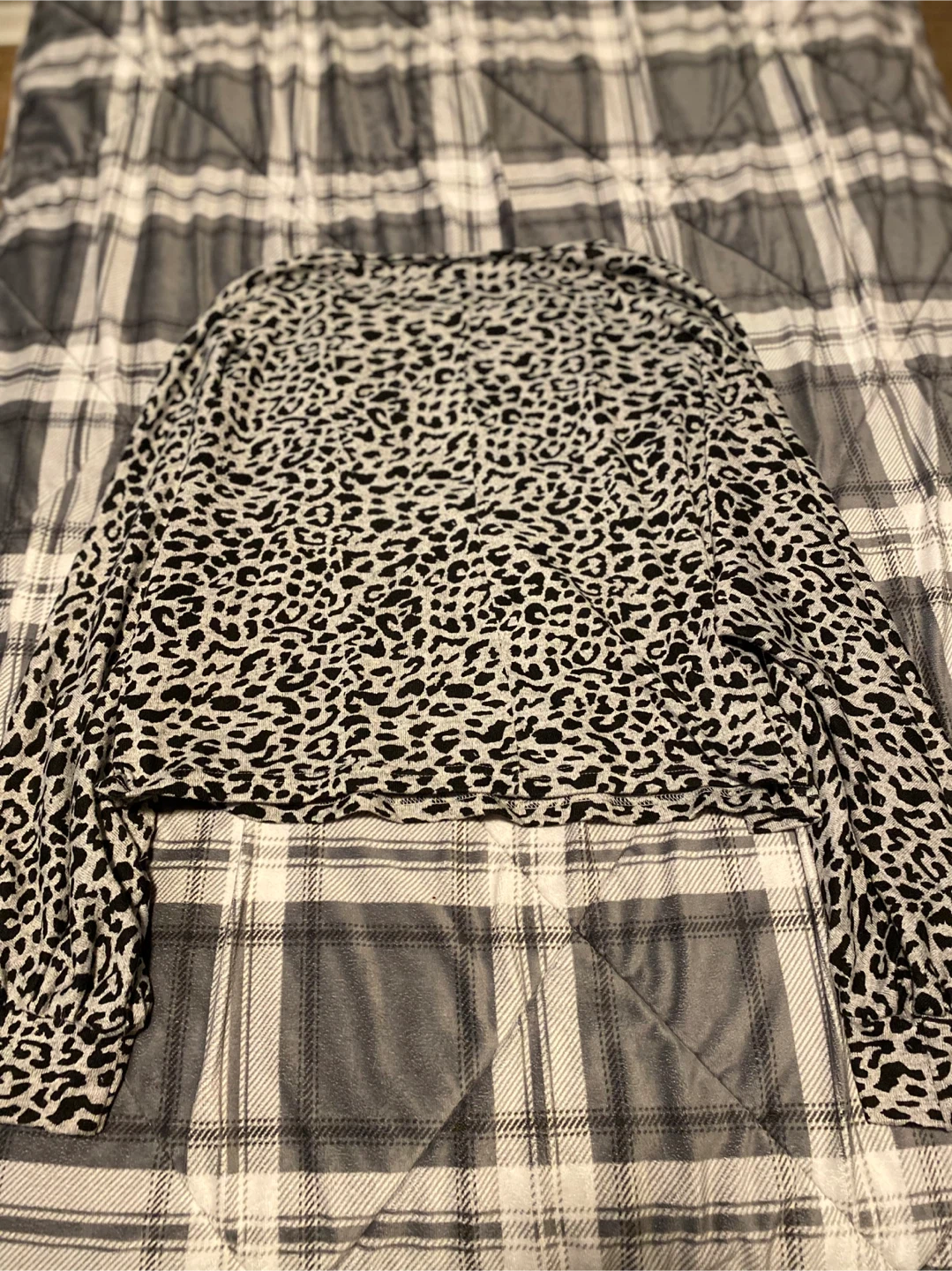 SHEIN Leopard Print Long Sleeve Top Size XL - photo 3