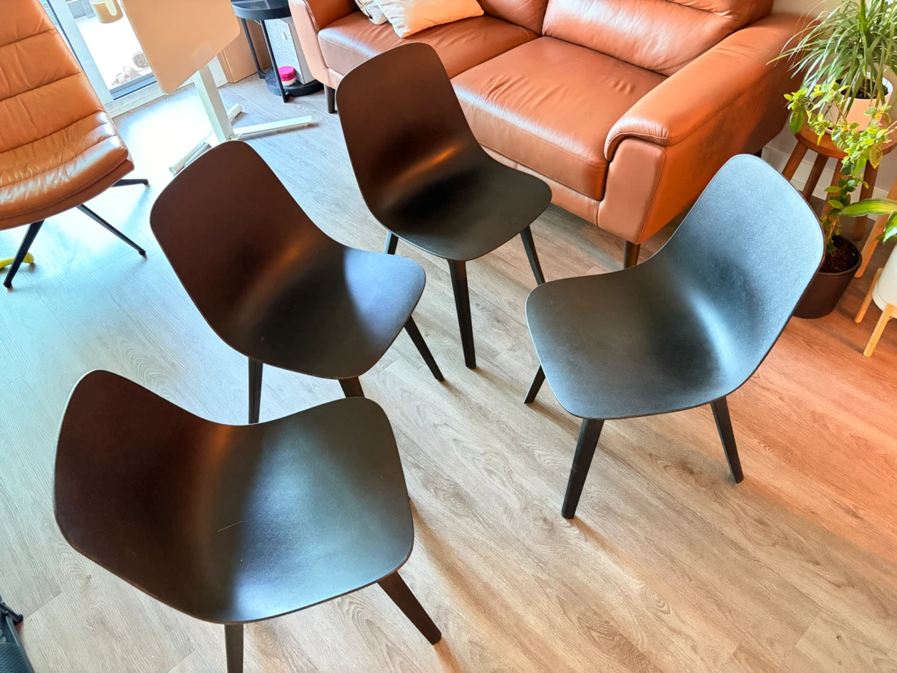 IKEA dining chair 4-set ,ODGER Chair