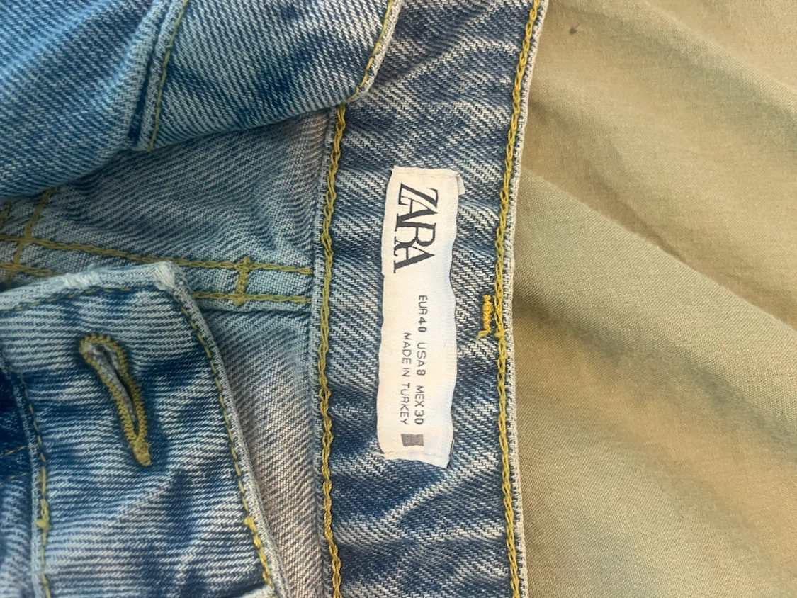 ZARA Denim Shorts - US 8 - photo 3