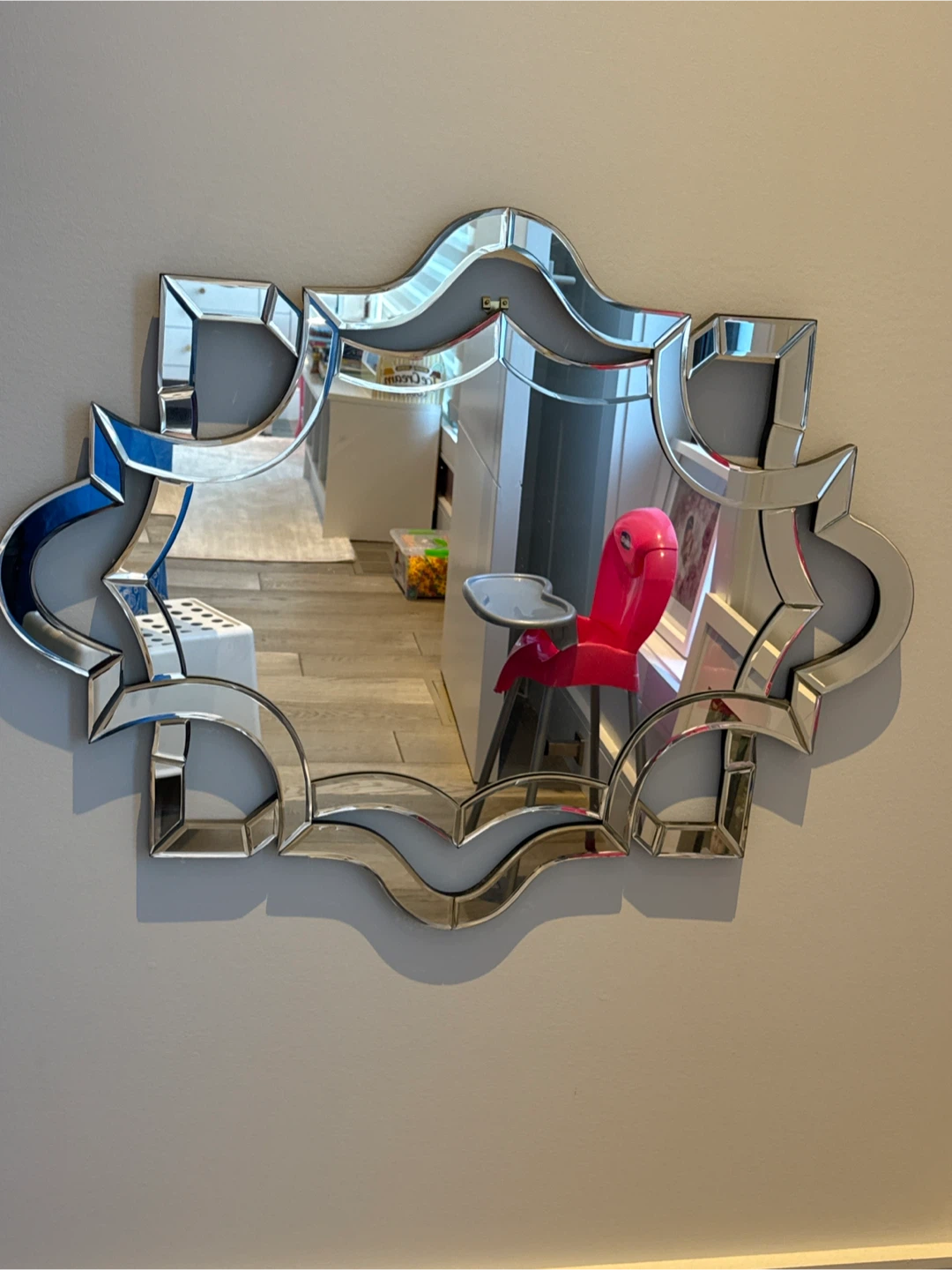 Ornate Bevelled Wall Mirror