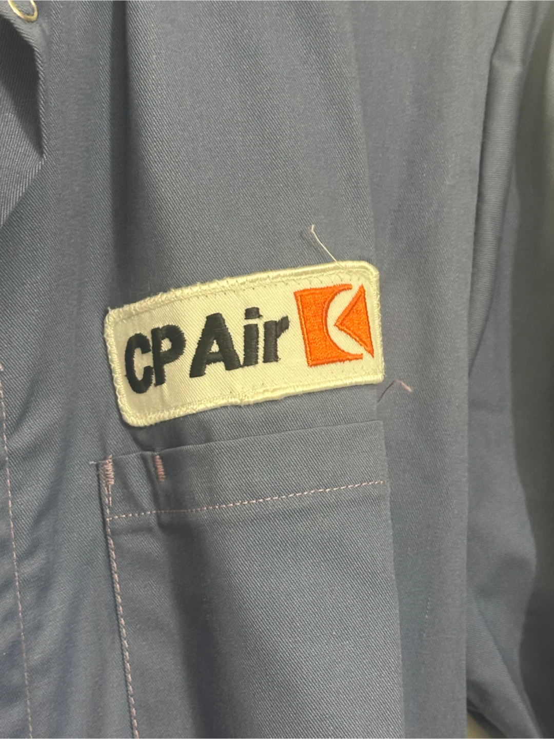 Vintage CP Air Mechanic Coveralls NOS Medium - photo 2