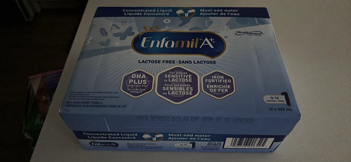 Enfamil A+ Lactose Free Infant Formula - Concentrated Liquid