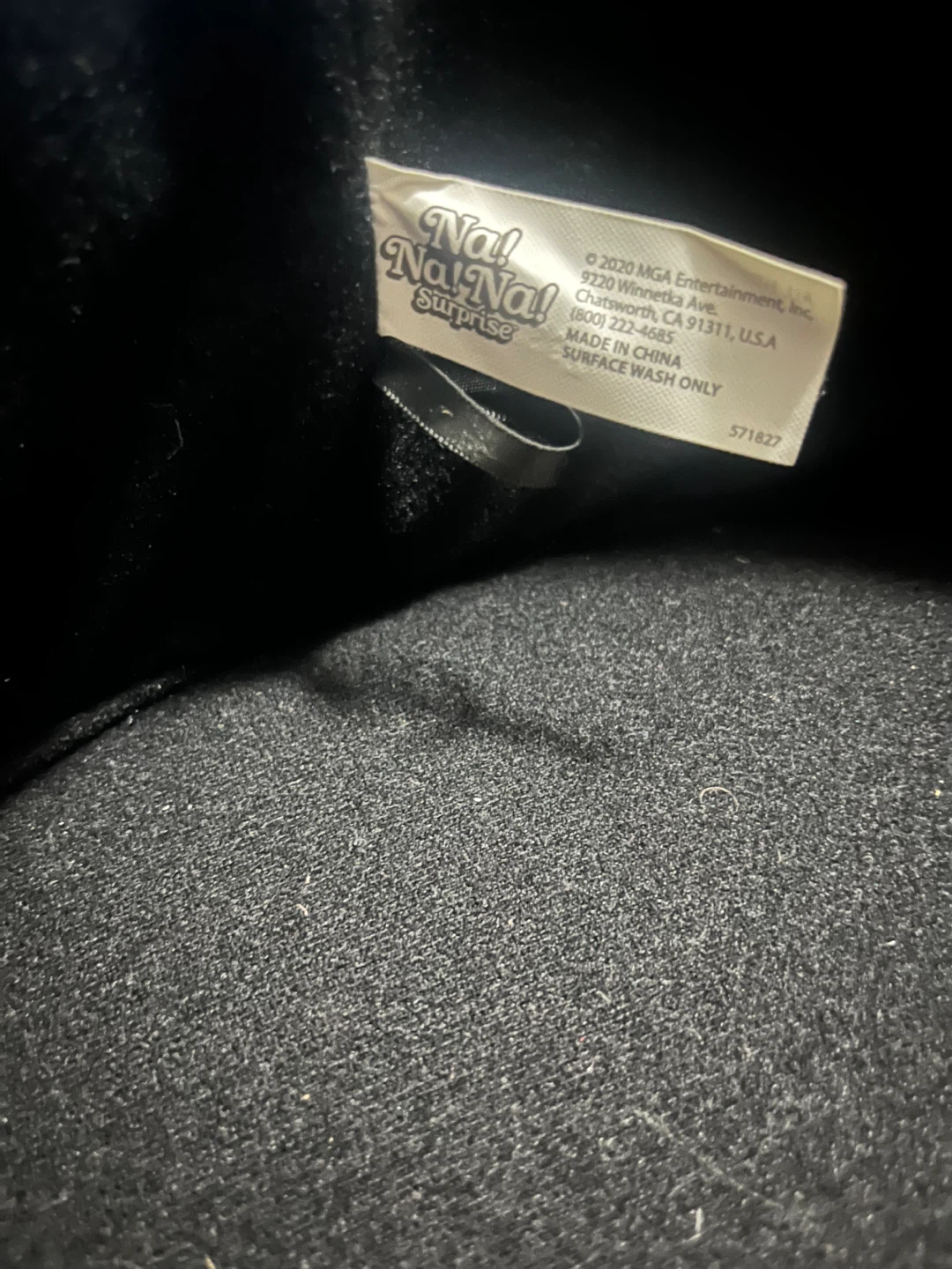 Na Na Na Surprise Black Cat Plush Case with Keychain - photo 4