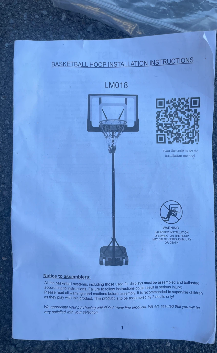 kids Basketball Hoop outdoor - photo 2