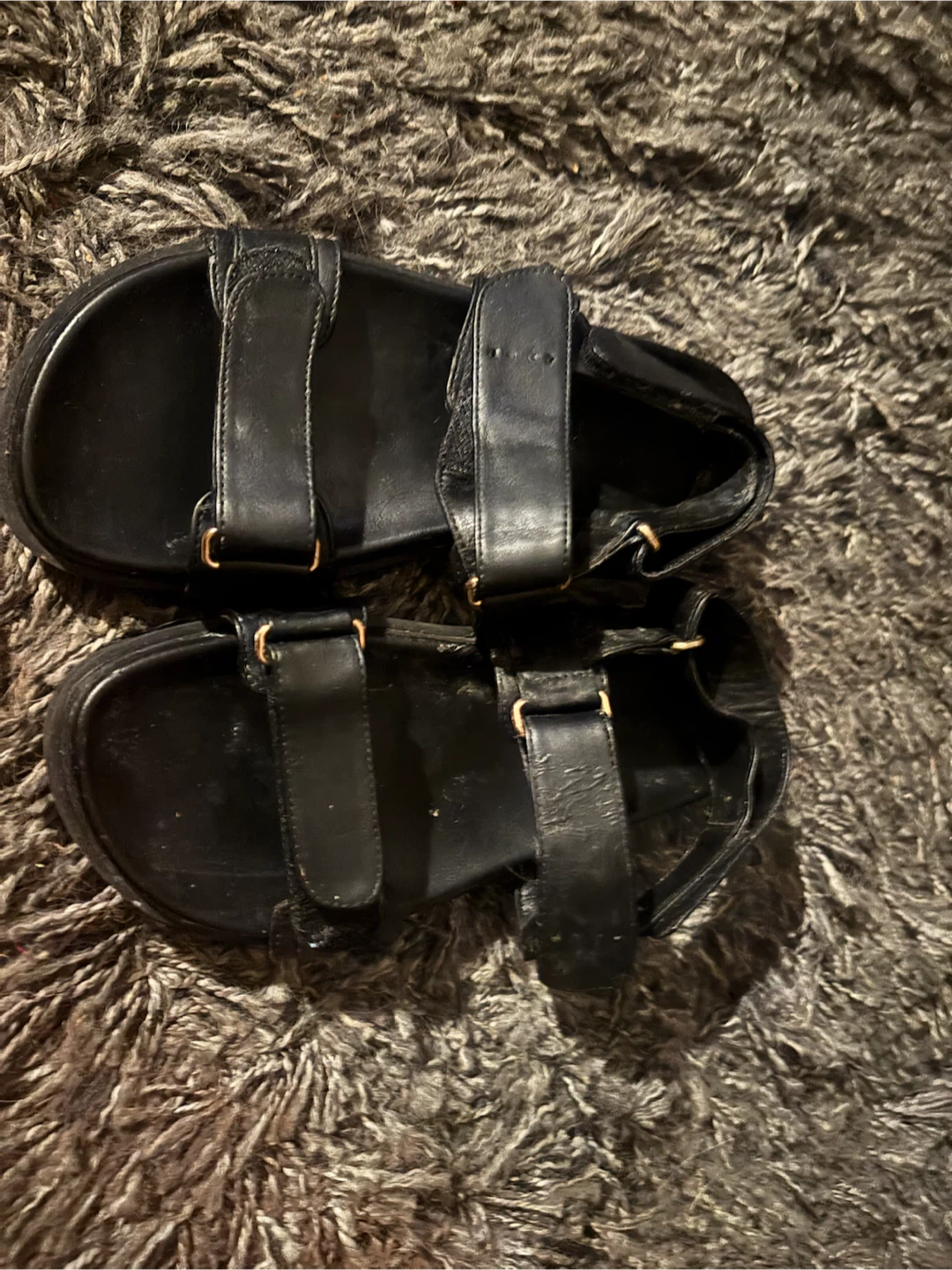Bellini Black Sandals, size 8