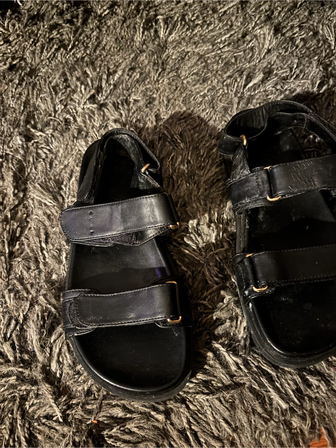 Bellini Black Sandals, size 8 - photo 2
