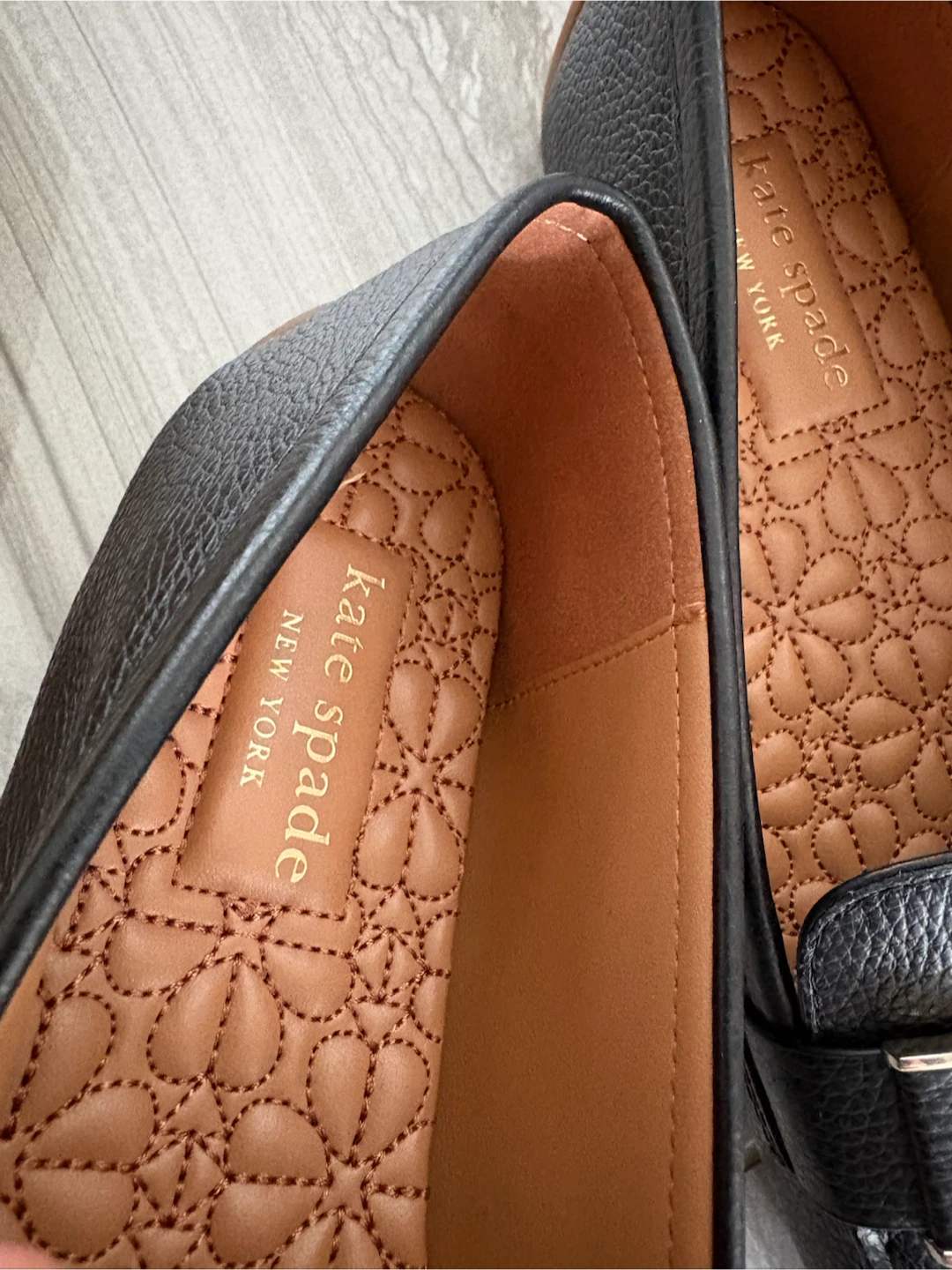 Kate Spade Black Leather Loafers - photo 5