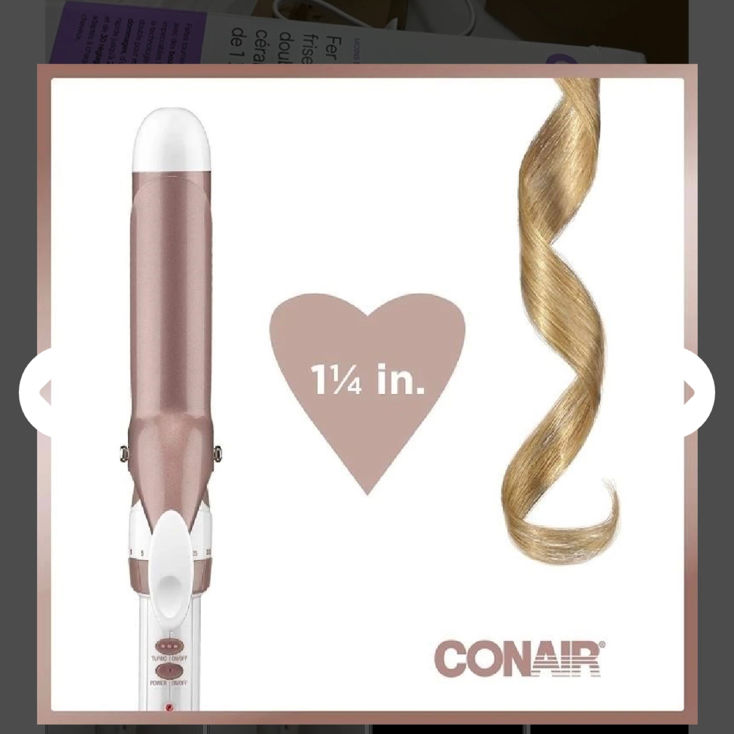 Conair 1 1/4" Ceramic Curling Wand - photo 4