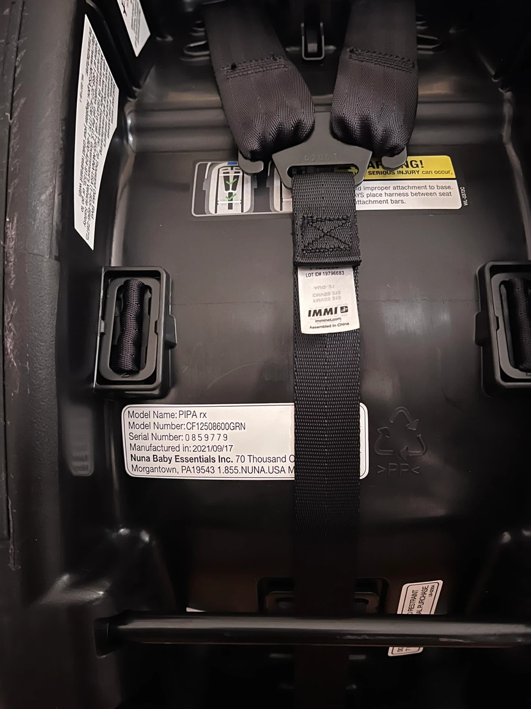 Nuna PIPA rx Infant Car Seat with Base - photo 5