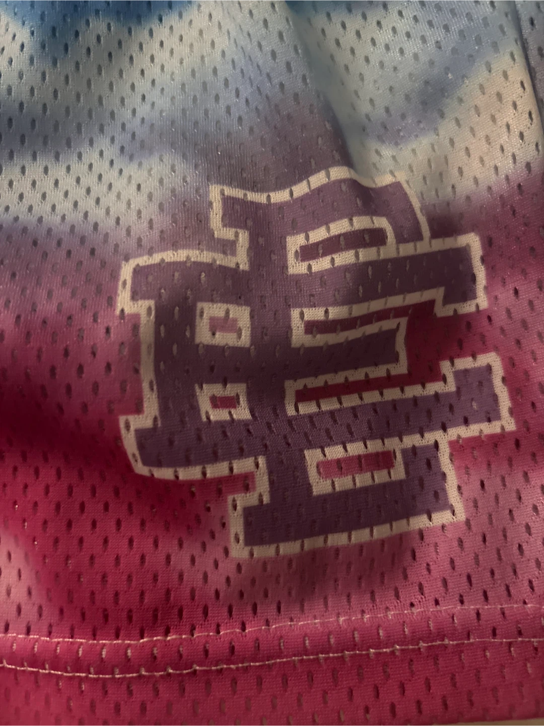 FAKE Eric Emanuel EE Basketball Shorts Tie Dye Size Large - photo 2