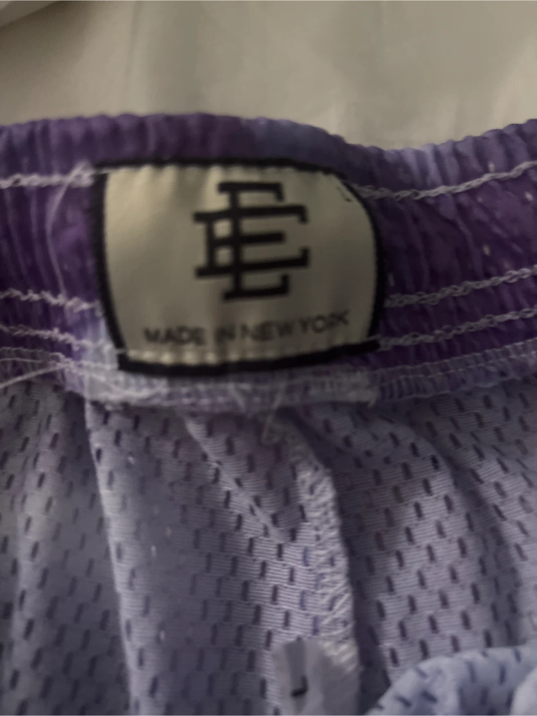 FAKE Eric Emanuel EE Basketball Shorts Tie Dye Size Large - photo 3
