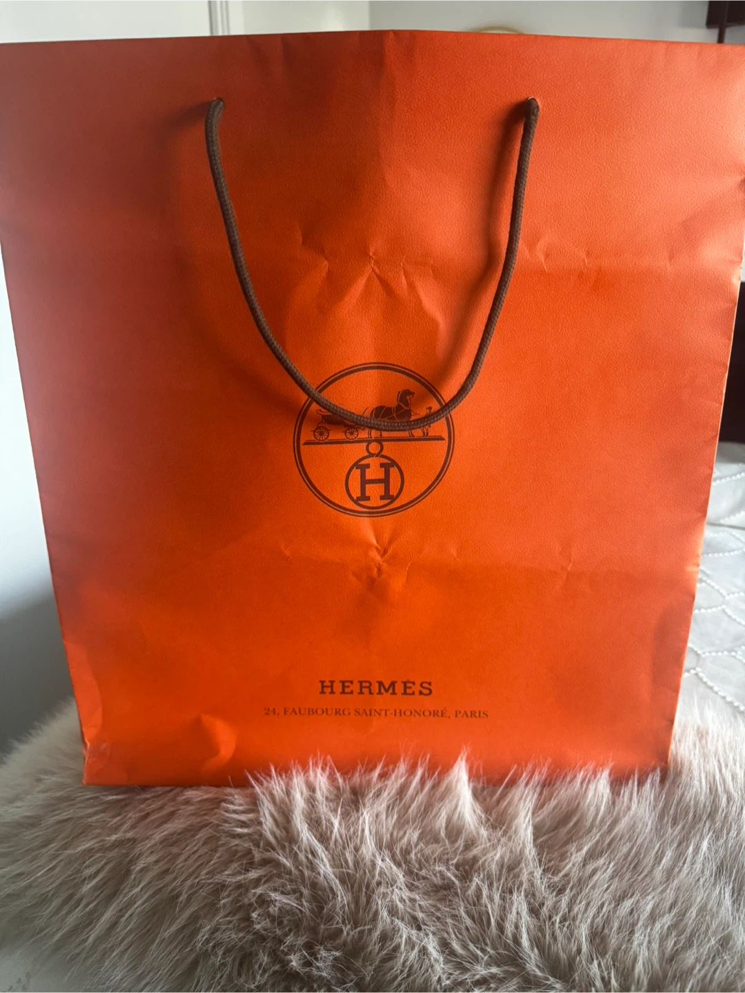 Large Hermès Shopping Bag