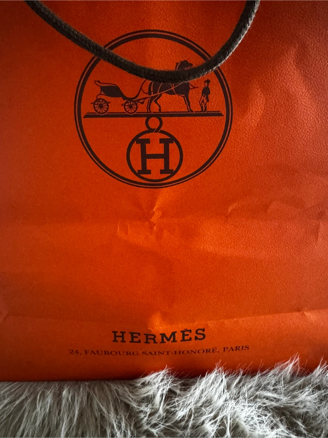 Large Hermès Shopping Bag - photo 3