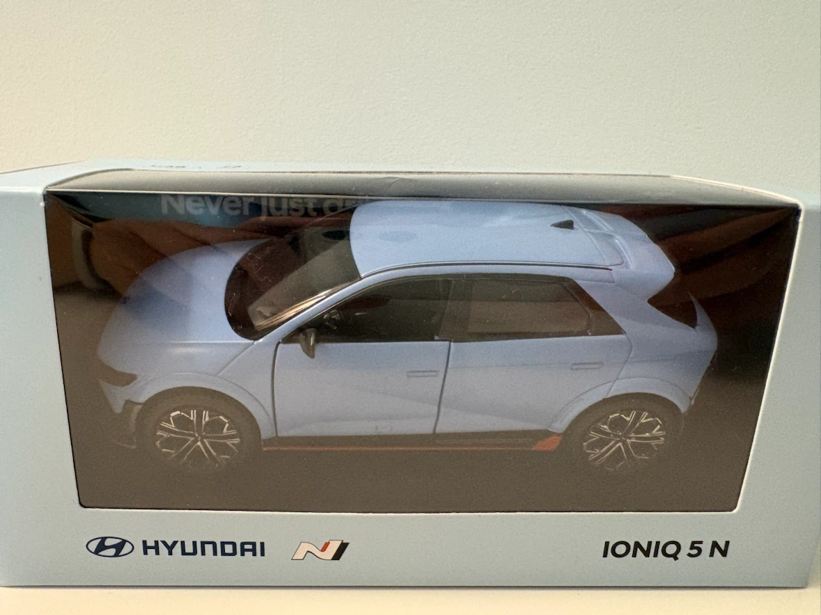 Hyundai Ioniq 5 N die cast Model Car 1:38