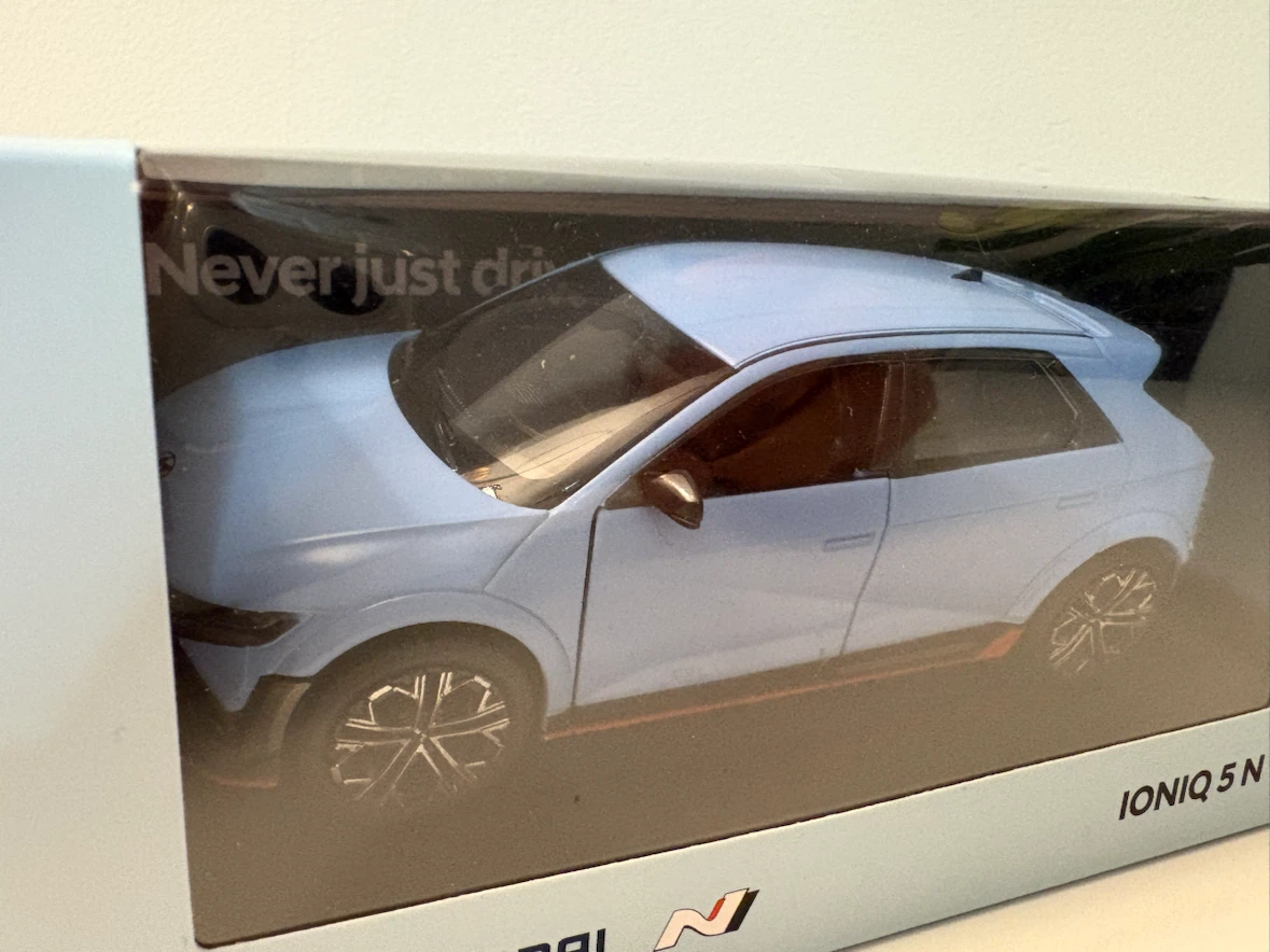 Hyundai Ioniq 5 N die cast Model Car 1:38 - photo 2