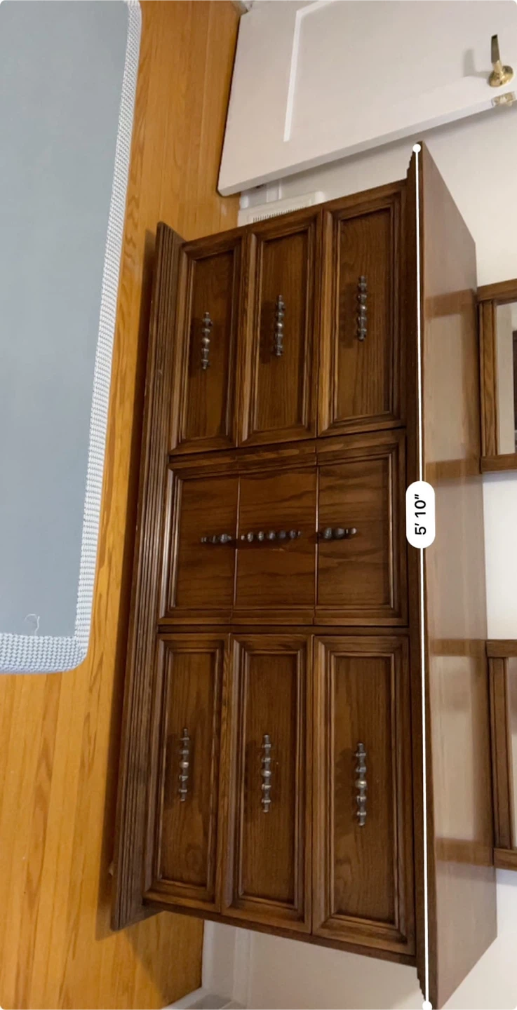 Wooden Bedroom Set - Dresser, Nightstand, and Headboard - photo 4