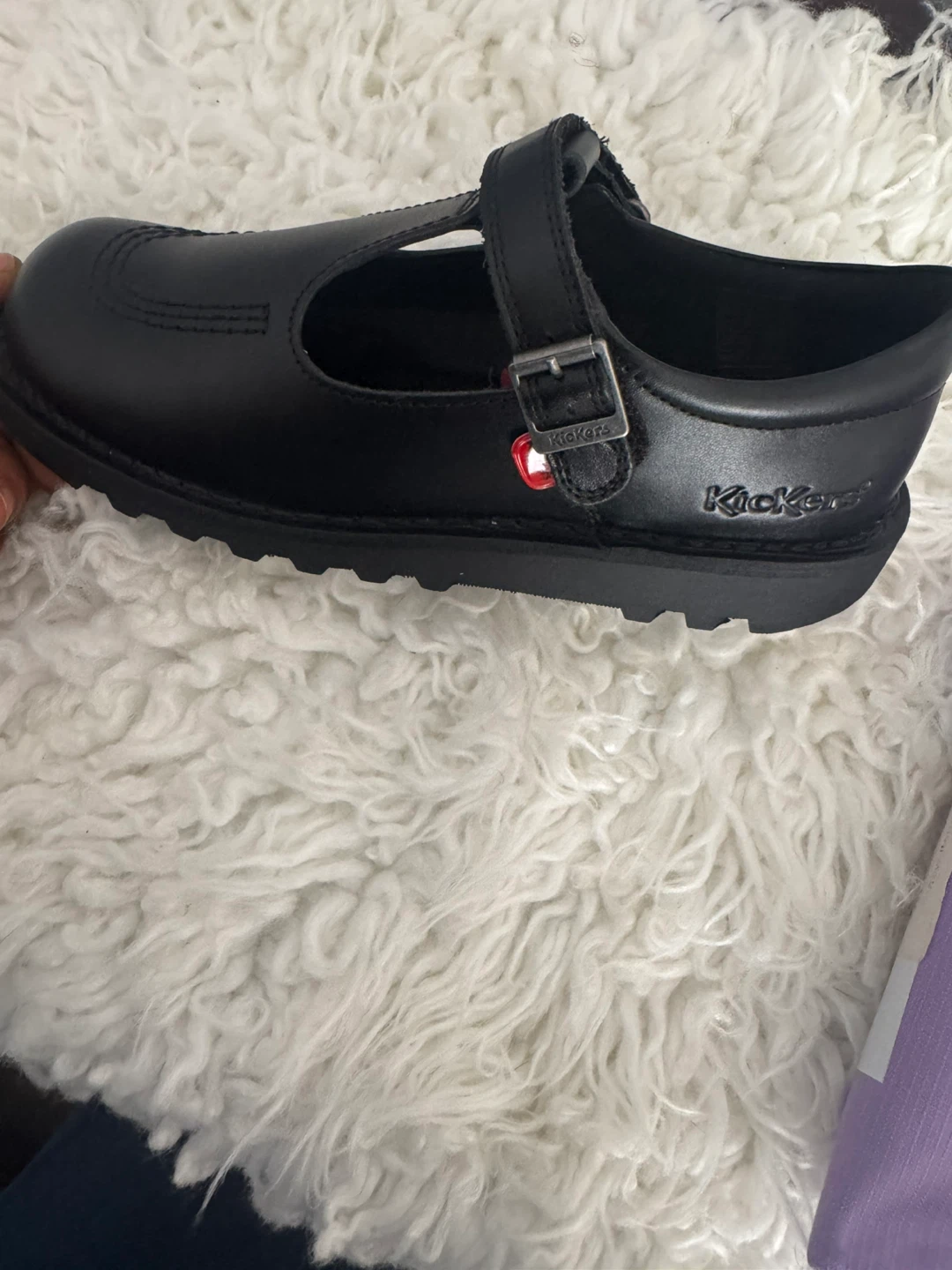 Kickers Black Mary Jane Shoes - photo 2