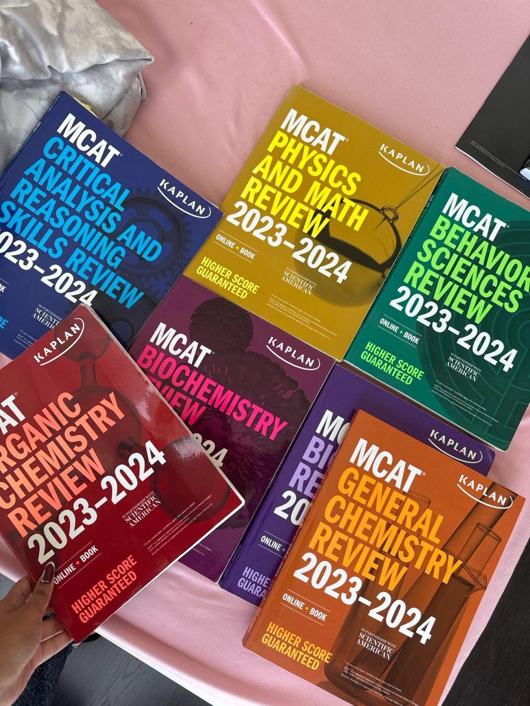Kaplan MCAT Prep Books 2023-2024