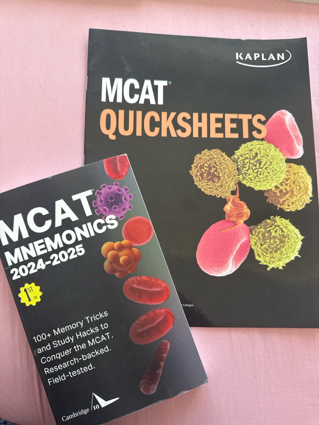 Kaplan MCAT Quicksheets & Cambridge MCAT Mnemonics 2024-2025