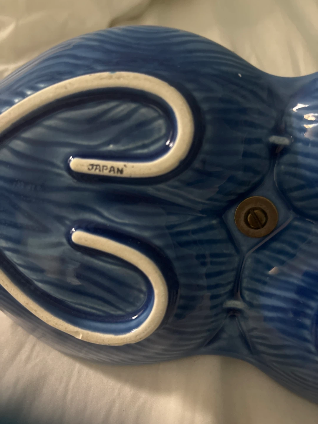 Blue Leaf Shaped Serving Dish - photo 3