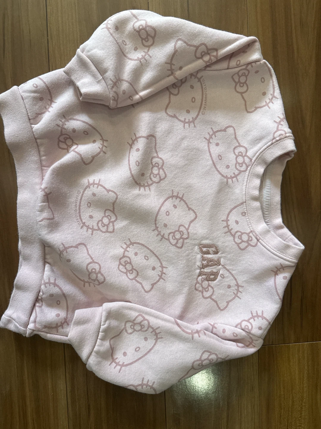 Gap x Hello Kitty Pink Sweatshirt size 2