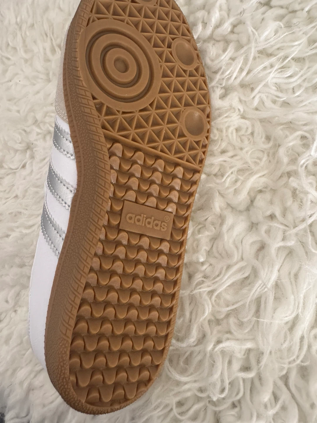 Adidas Samba Mary Jane Shoes White Silver - photo 2
