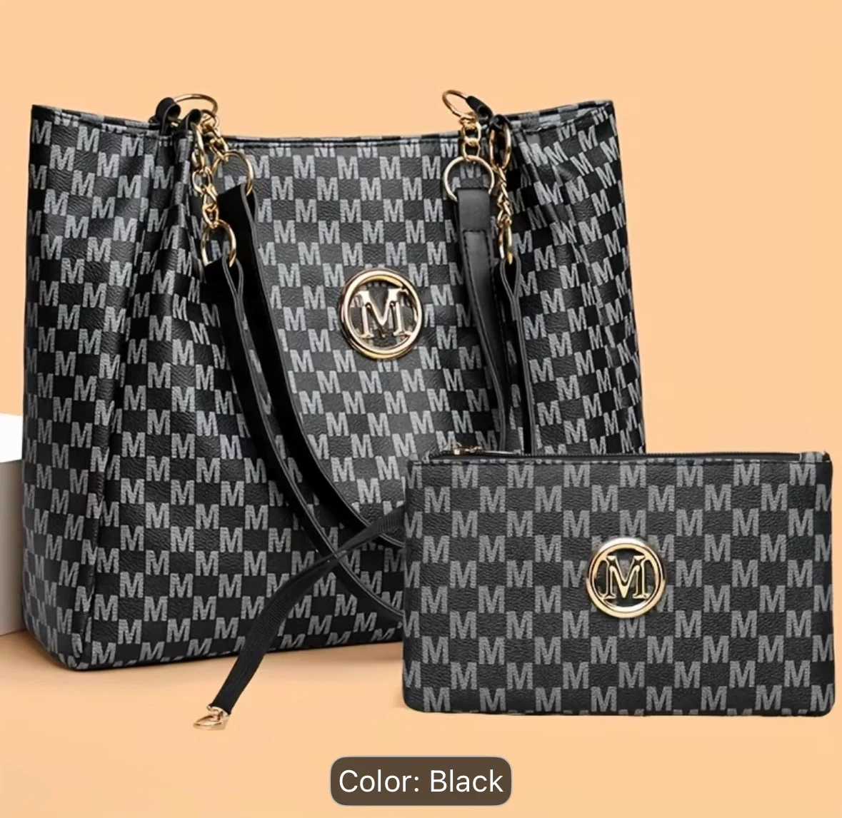 Tote Bag and Clutch Set - photo 4