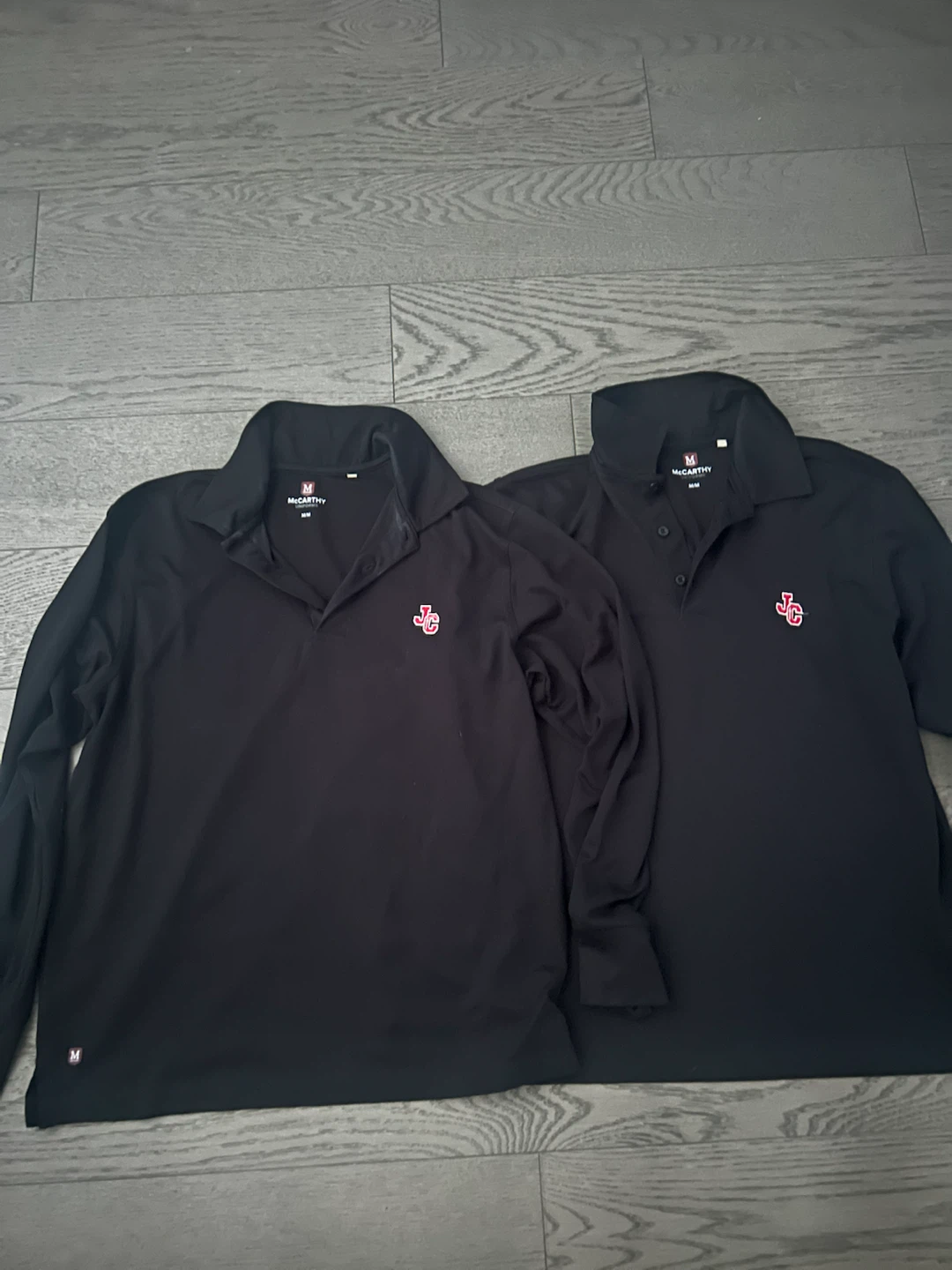 McCarthy JOHN CABOT CS Black Long Sleeve Boys Polo Shirts - photo 3