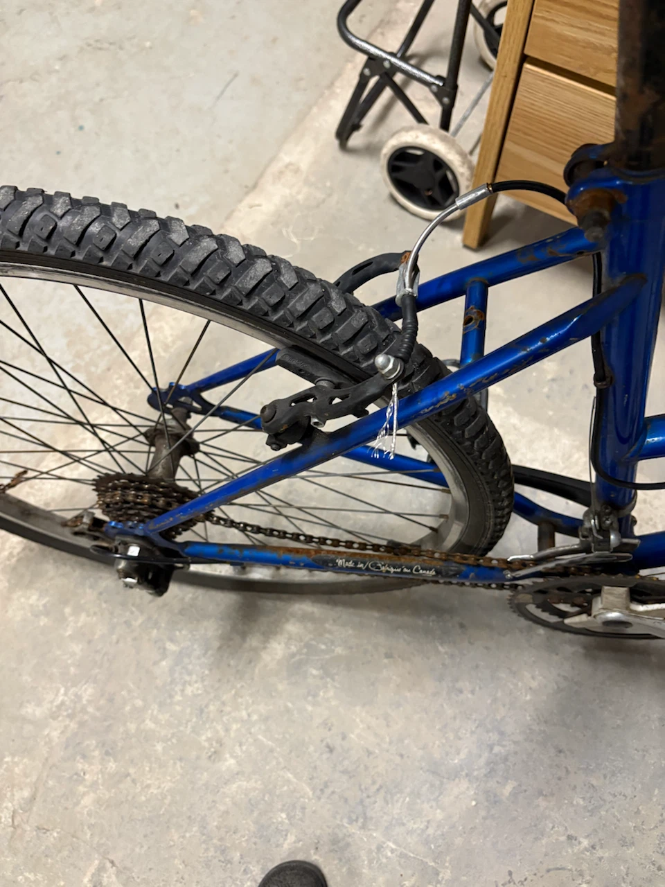Precision Blue Mountain Bike