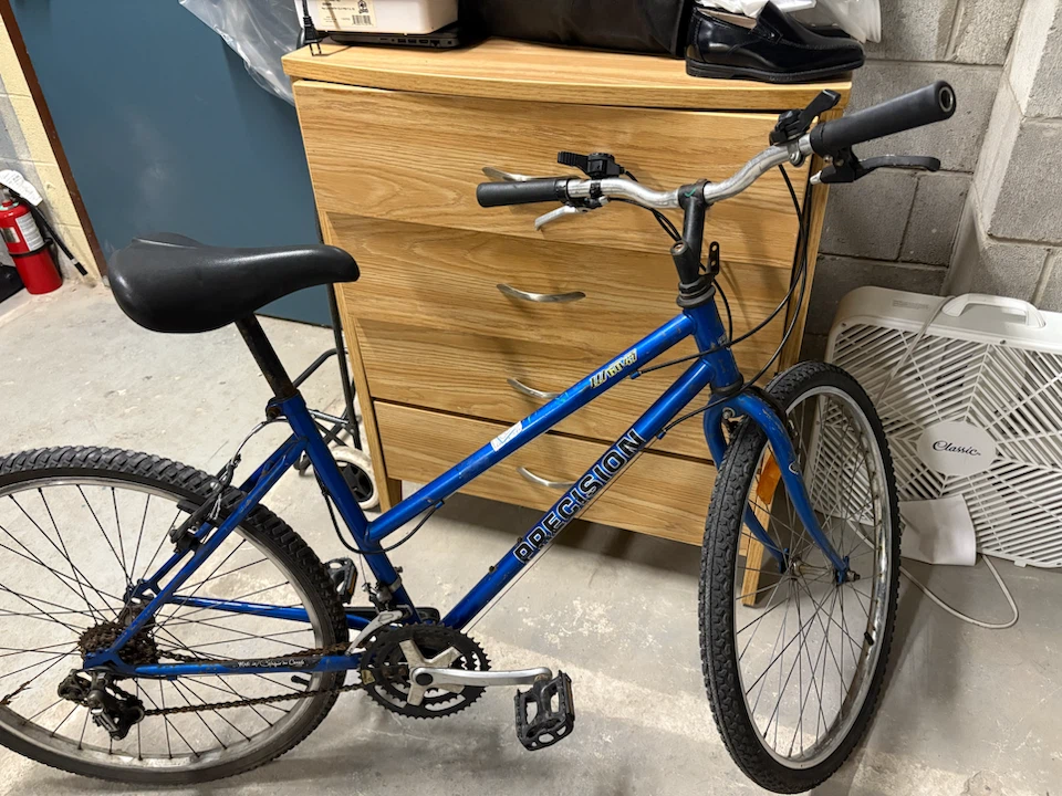Precision Blue Mountain Bike - photo 2