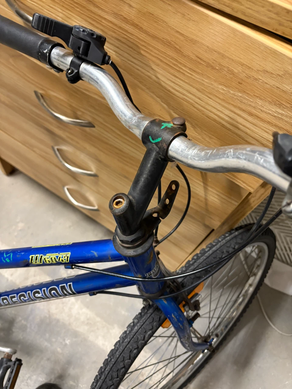 Precision Blue Mountain Bike - photo 3